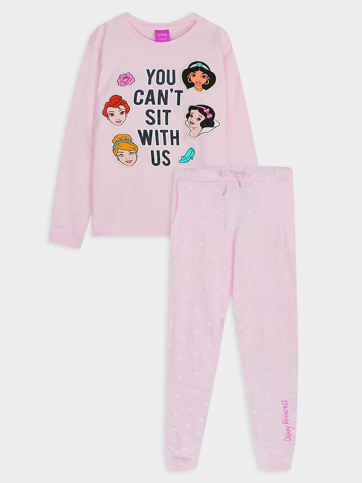 Girls Printed Pyjama Set