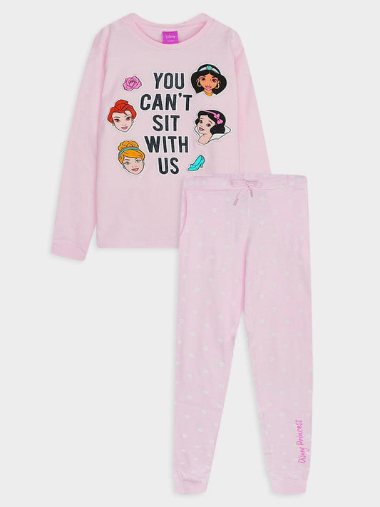 Girls Printed Pyjama Set