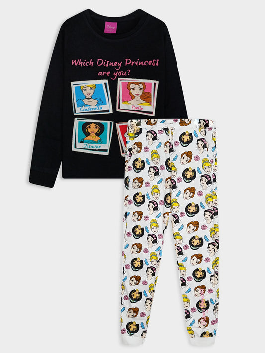 Girls Printed Pyjama Set