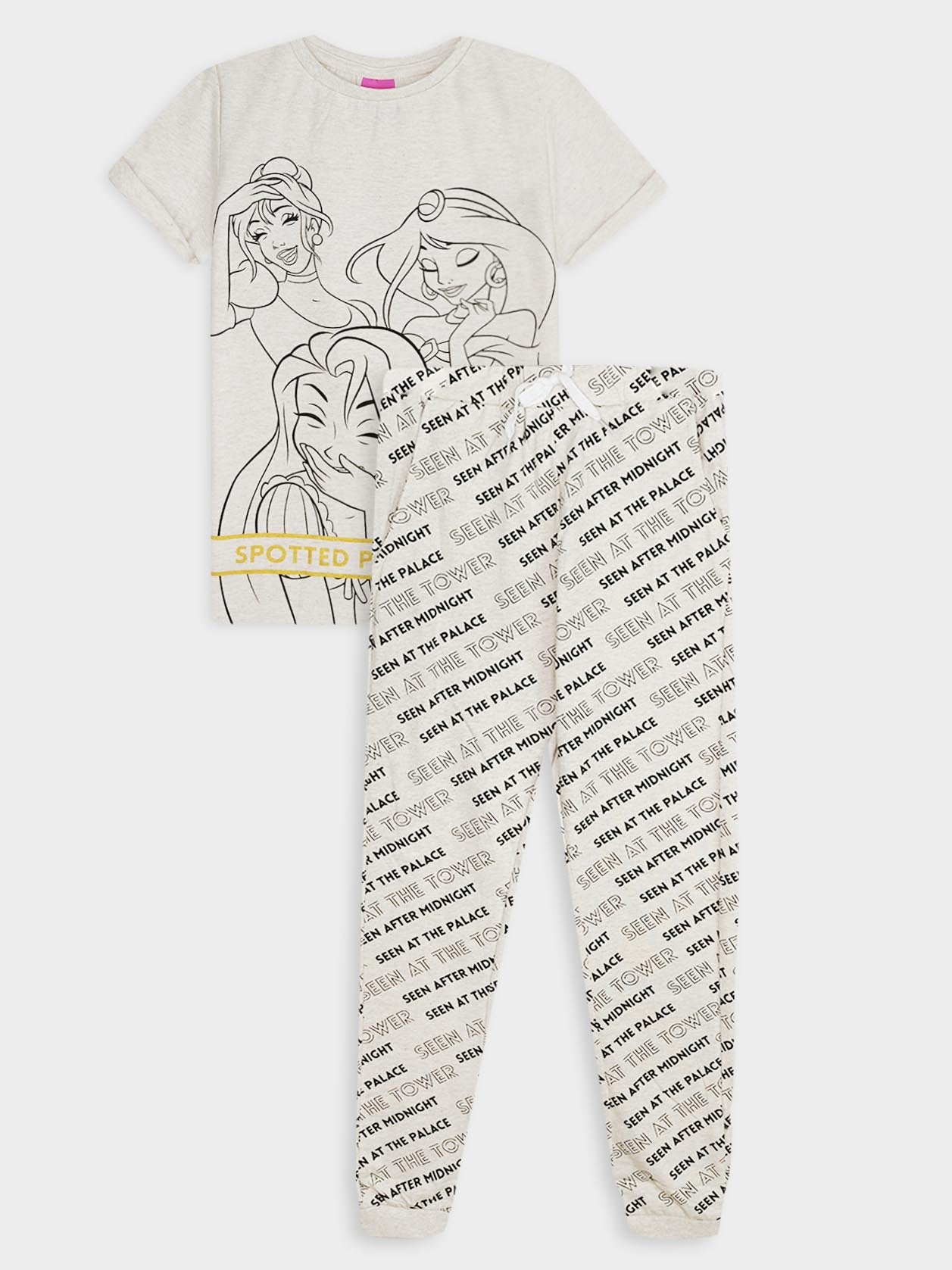 Girls Printed Pyjama Set