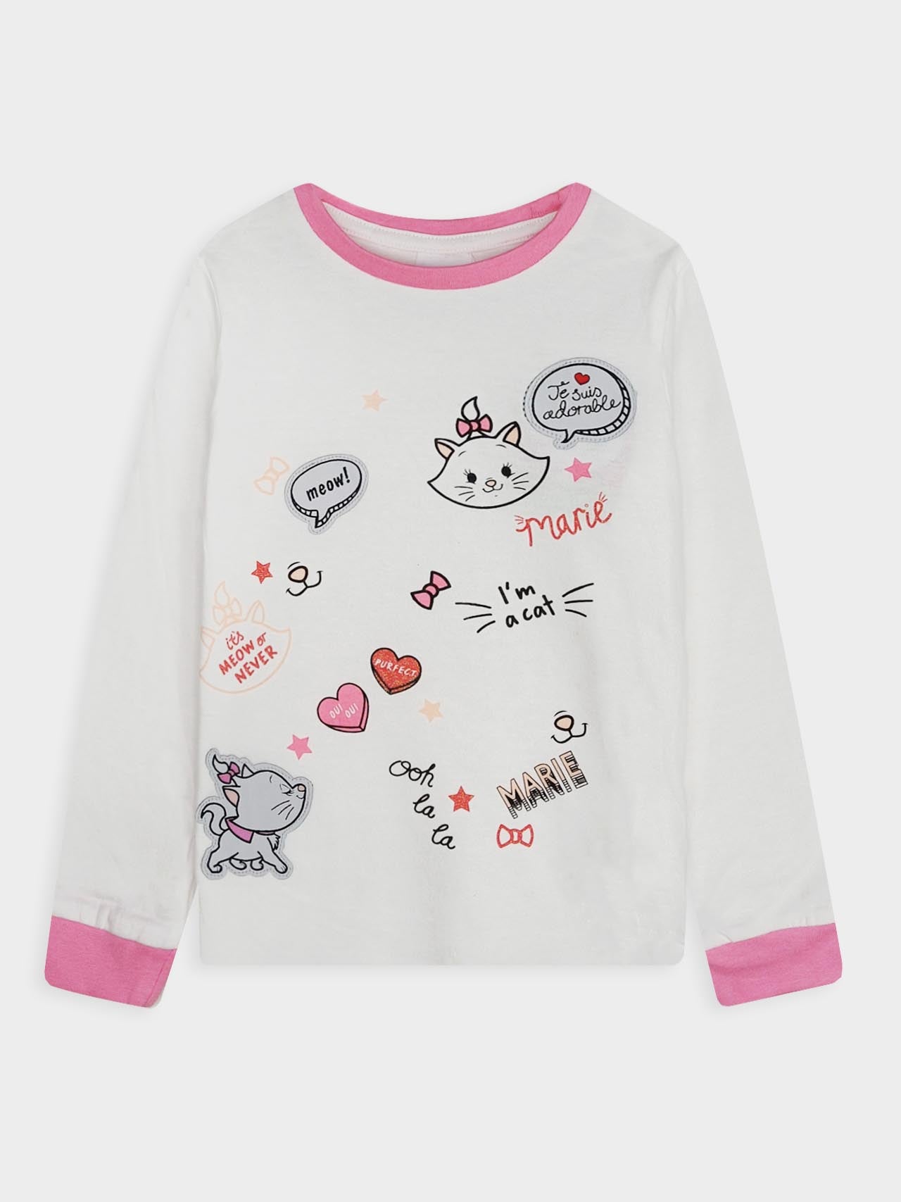Girls Printed Pyjama Set