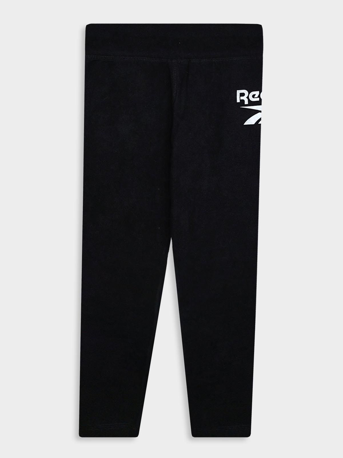 Girls Printed Stretch Legging Black