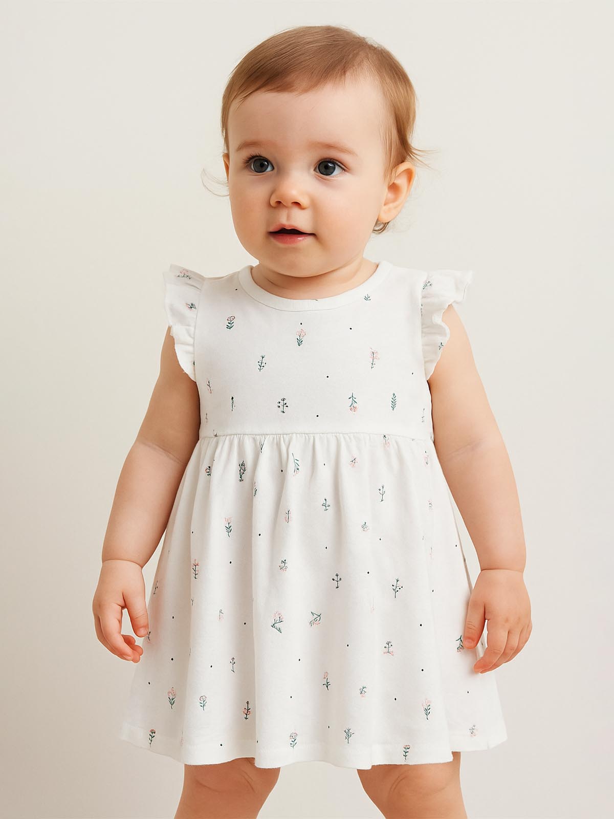 Baby Girls Printed Dress