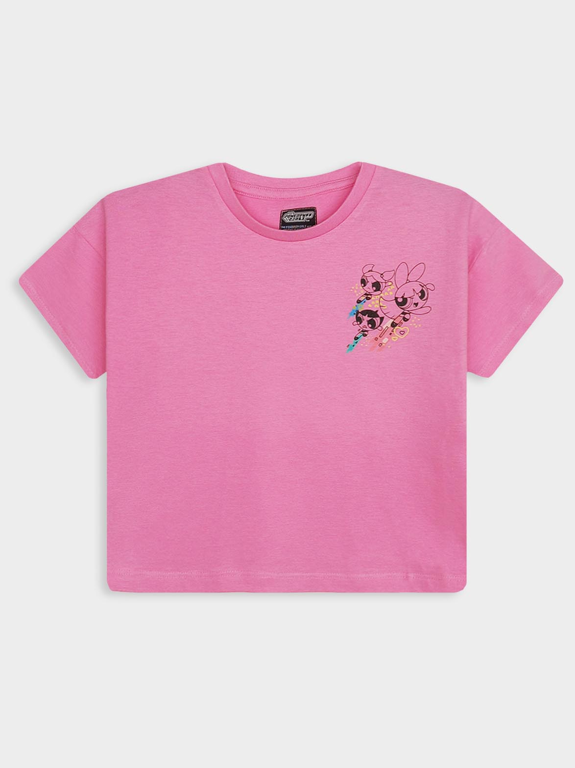 Girls Printed Crop Top