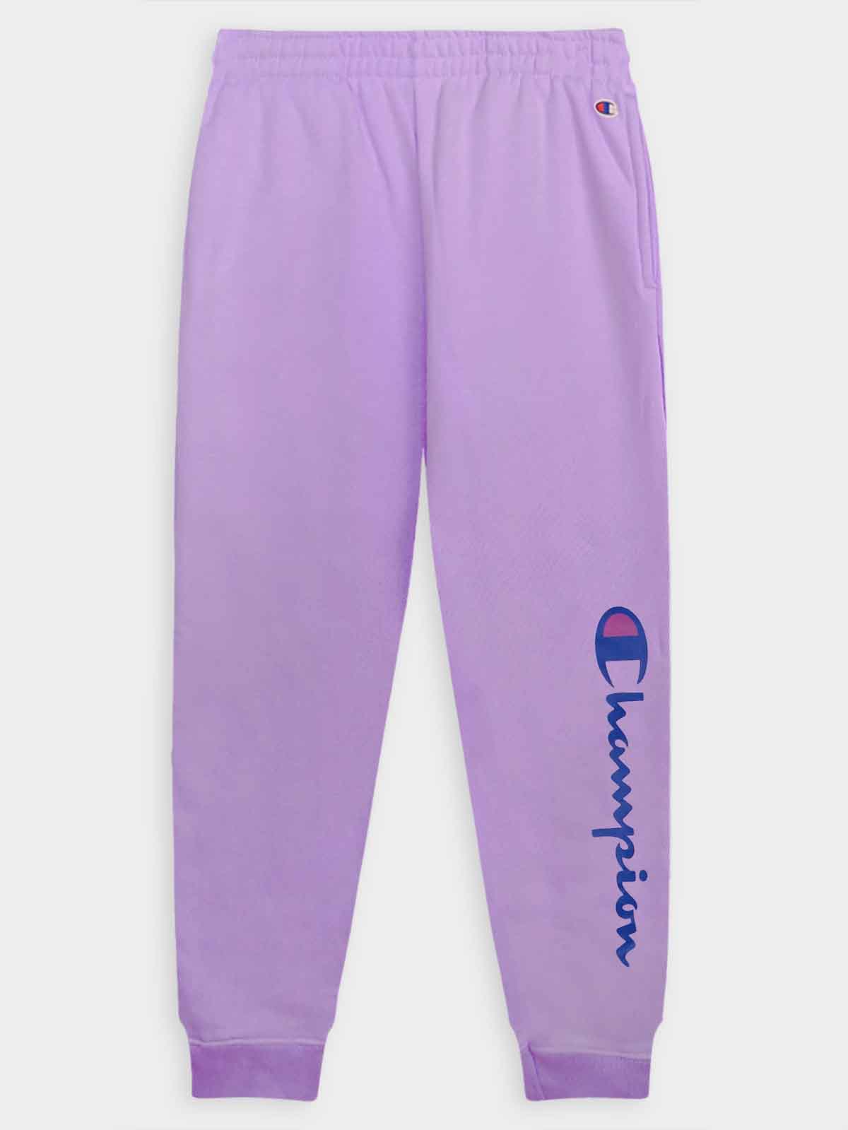 Older Girls Hooded Pullover Lilac Jogging Set