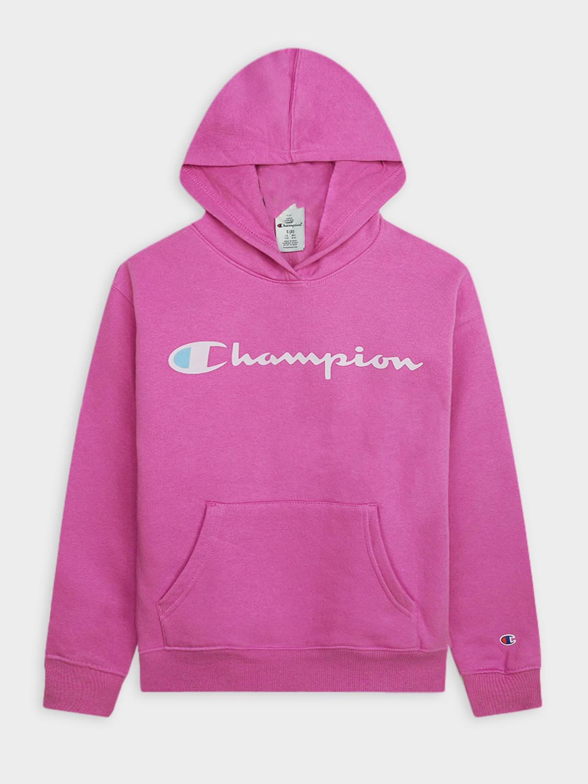 Older Girls Hooded Pullover Egg Plant Jogging Set