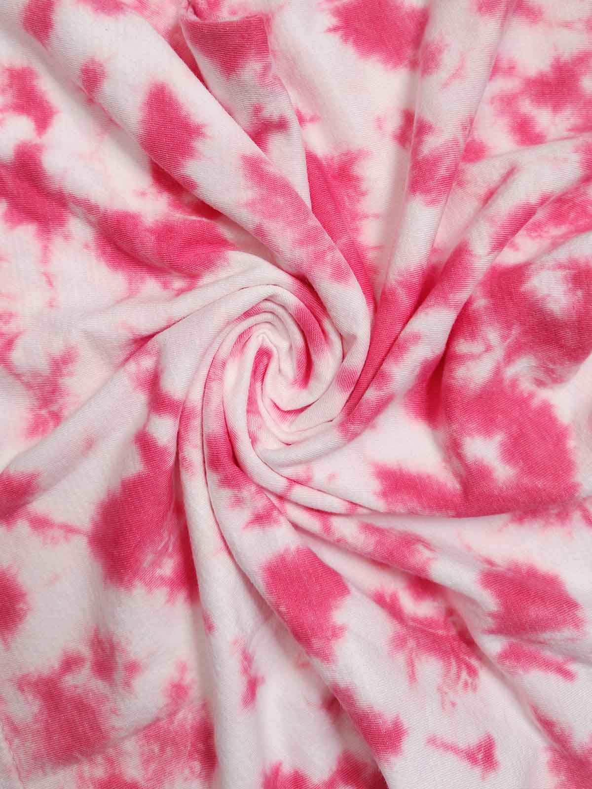 Girls Tie&Dye French Terry Top