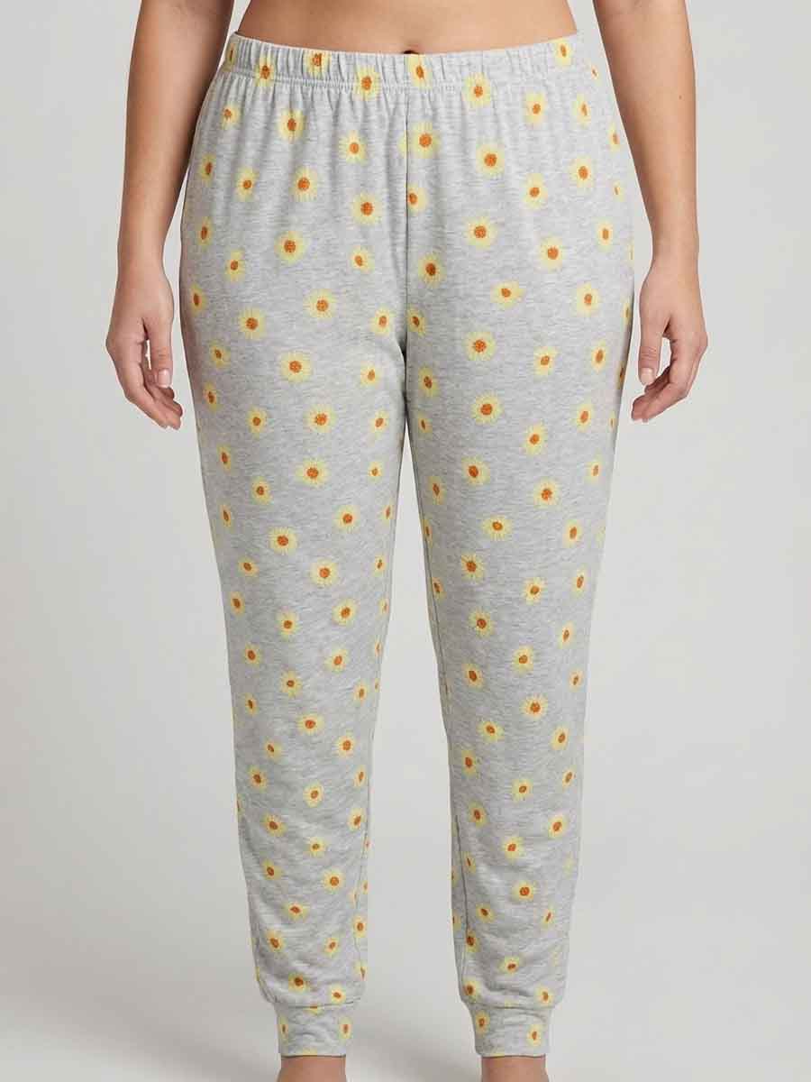 Ladies Printed Night Pant