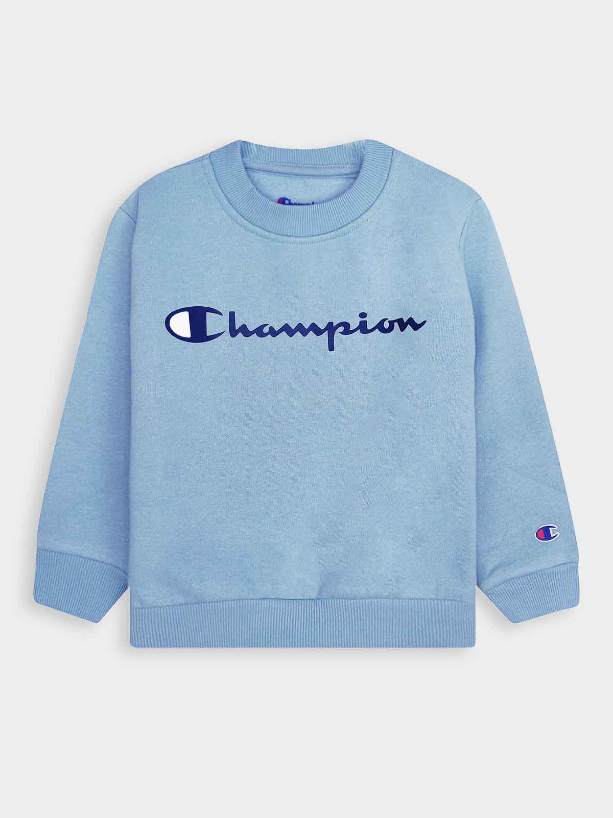 Boys Pullover Fleece Blue Sweatshirt