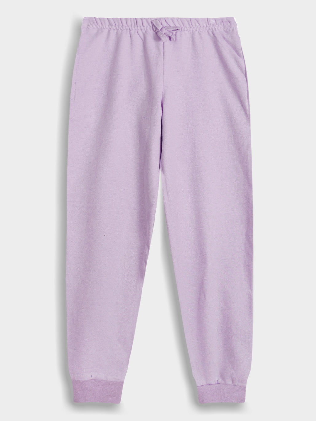 Girls Brushed Fleece Lilac Jogging Set