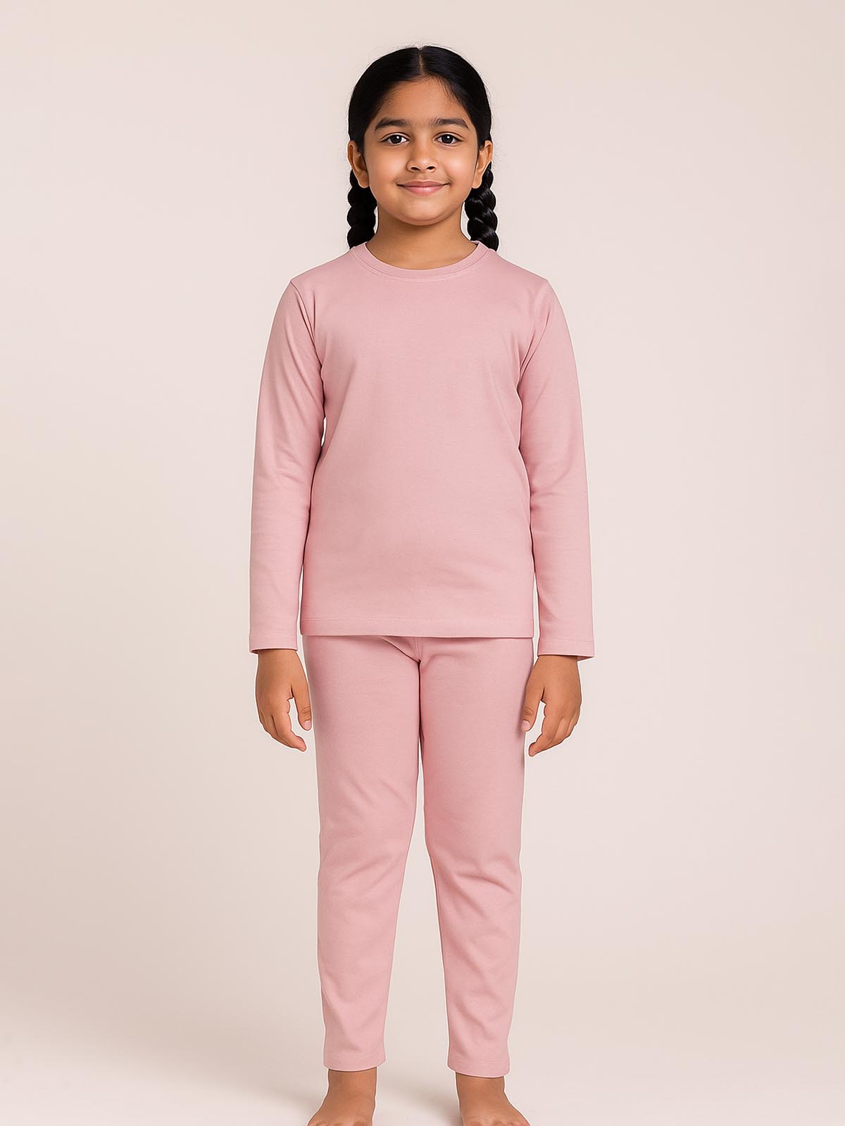 Girls Printed Pyjama Set