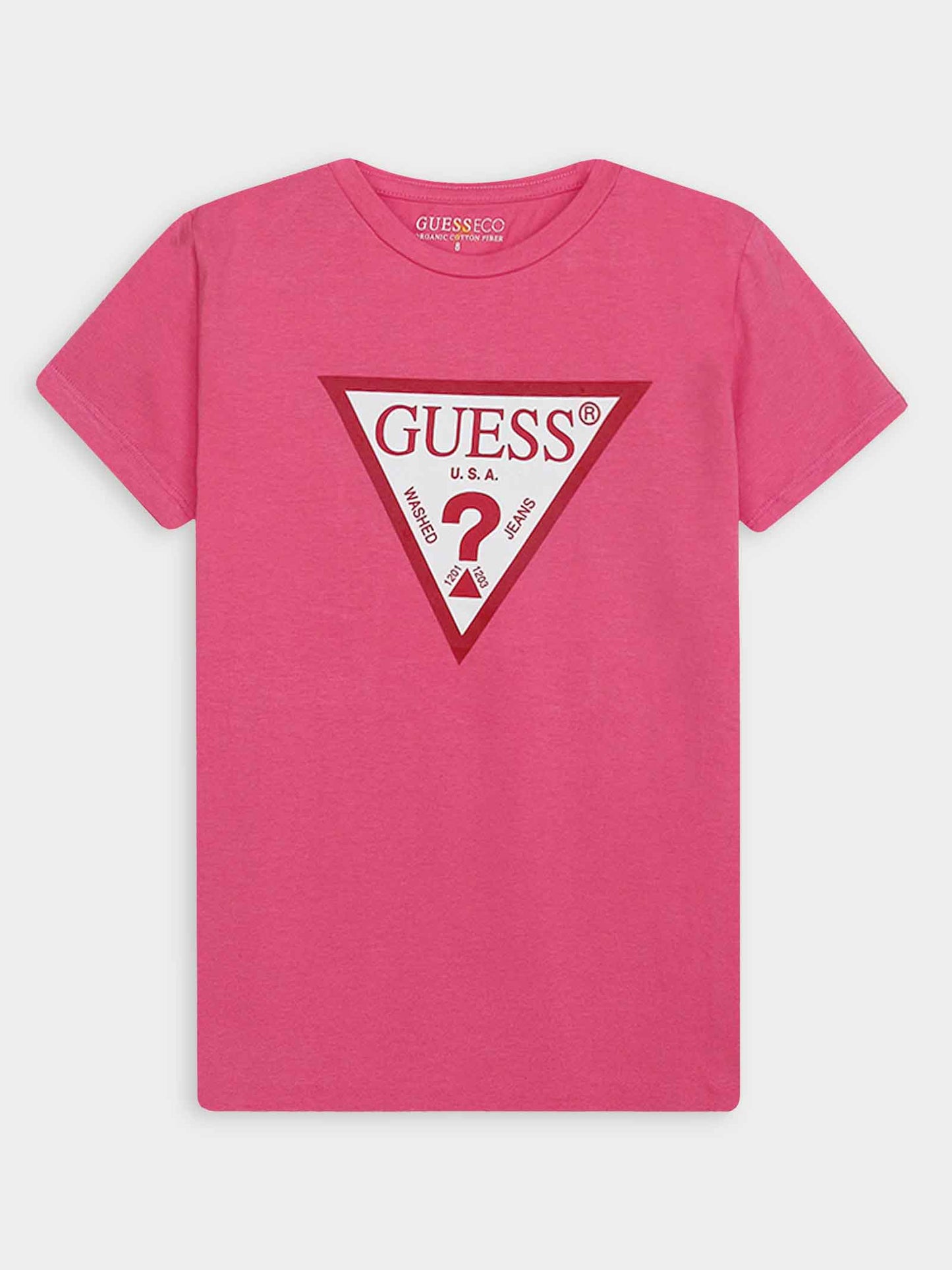 Girls Printed Coral T-Shirt