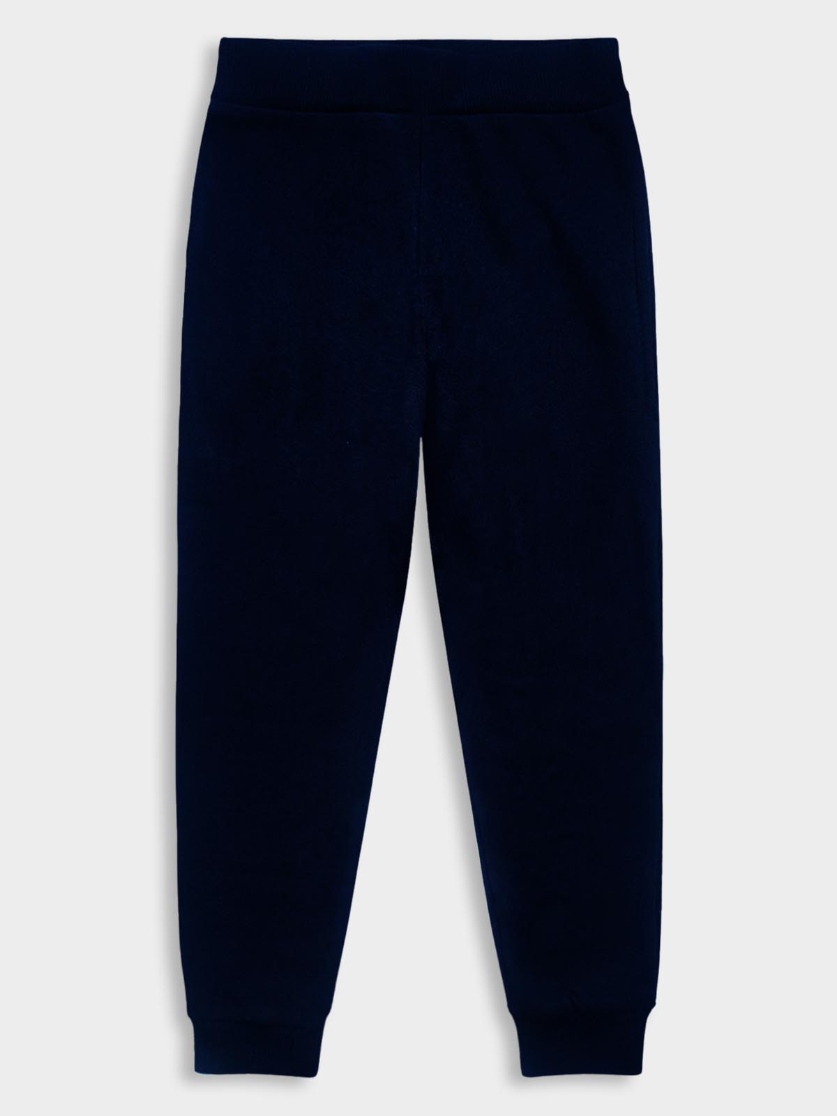 Boys Fleece Navy Jogger