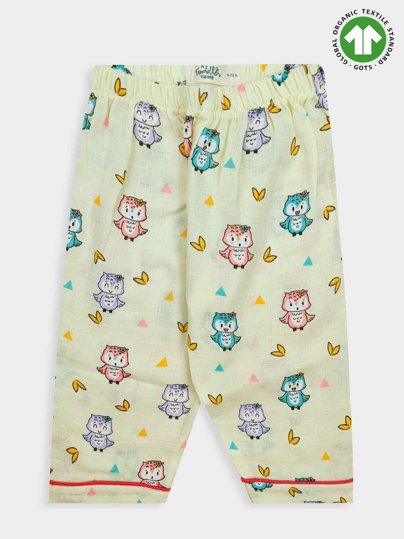 Kids Muslin Full Sleeve Pyjama Set