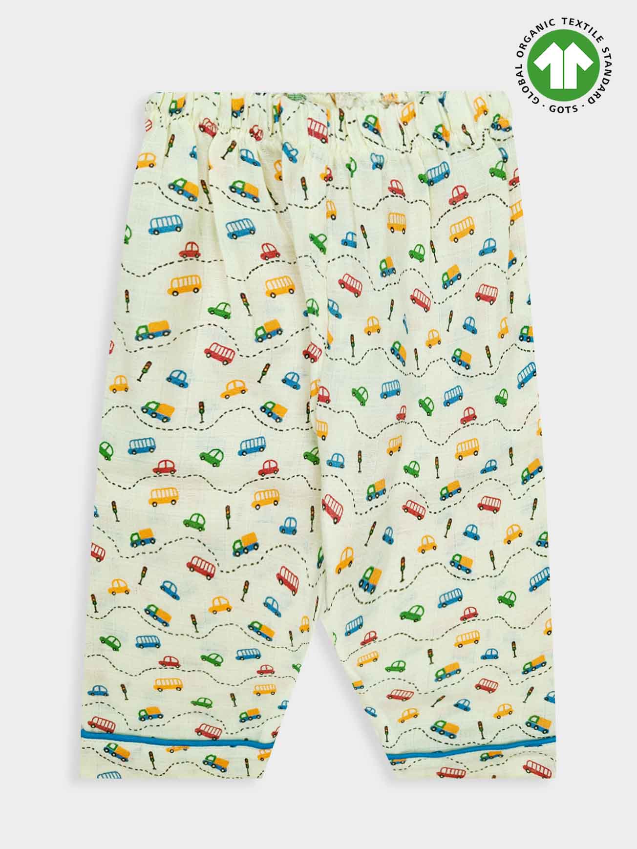 Kids Muslin Full Sleeve Pyjama Set