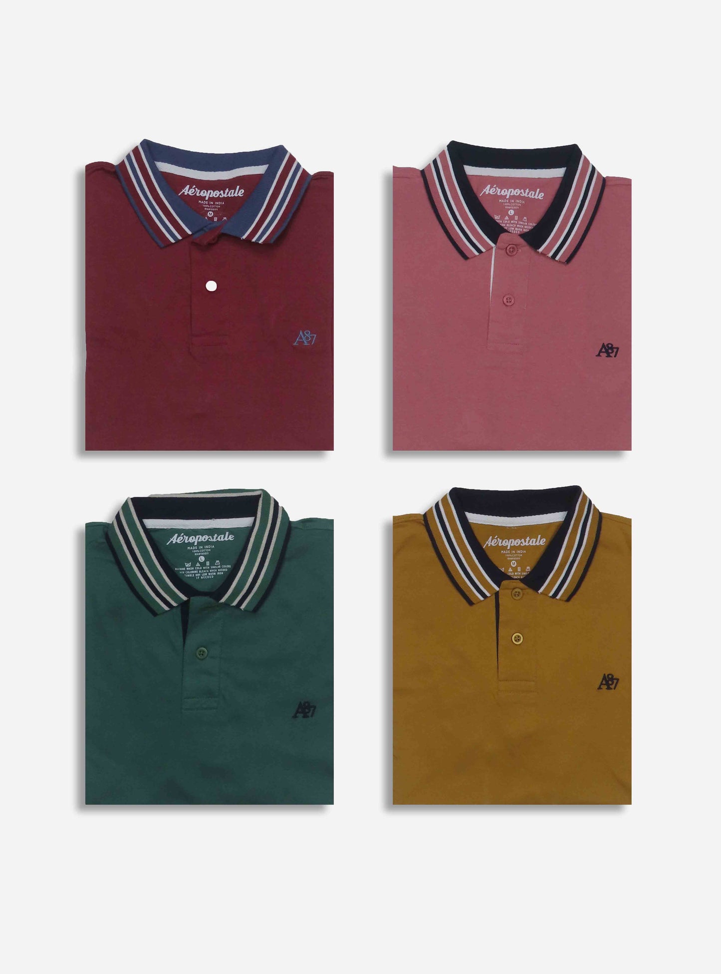 Mens Mixed Collar T Shirts