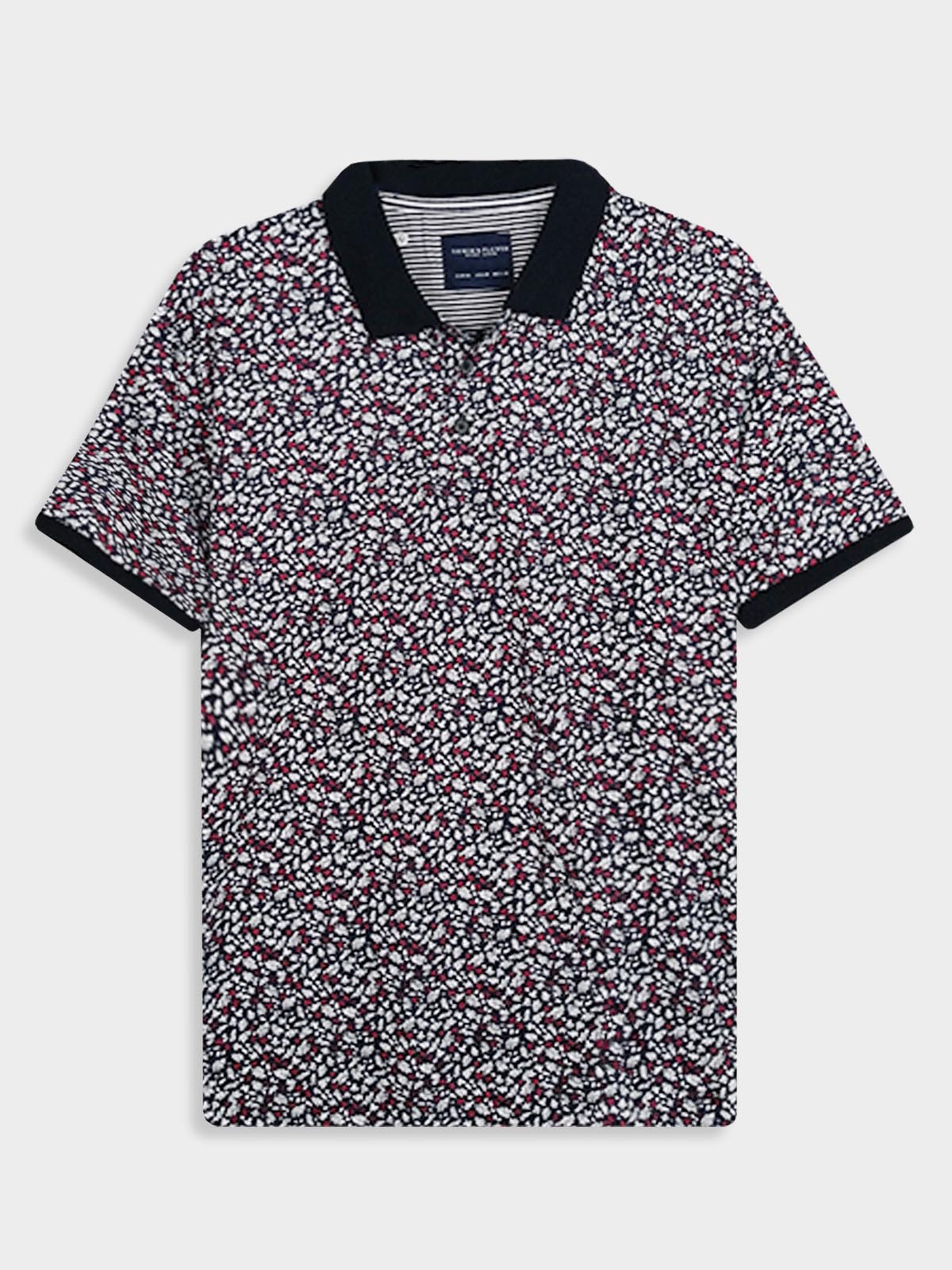Mens Printed Polo