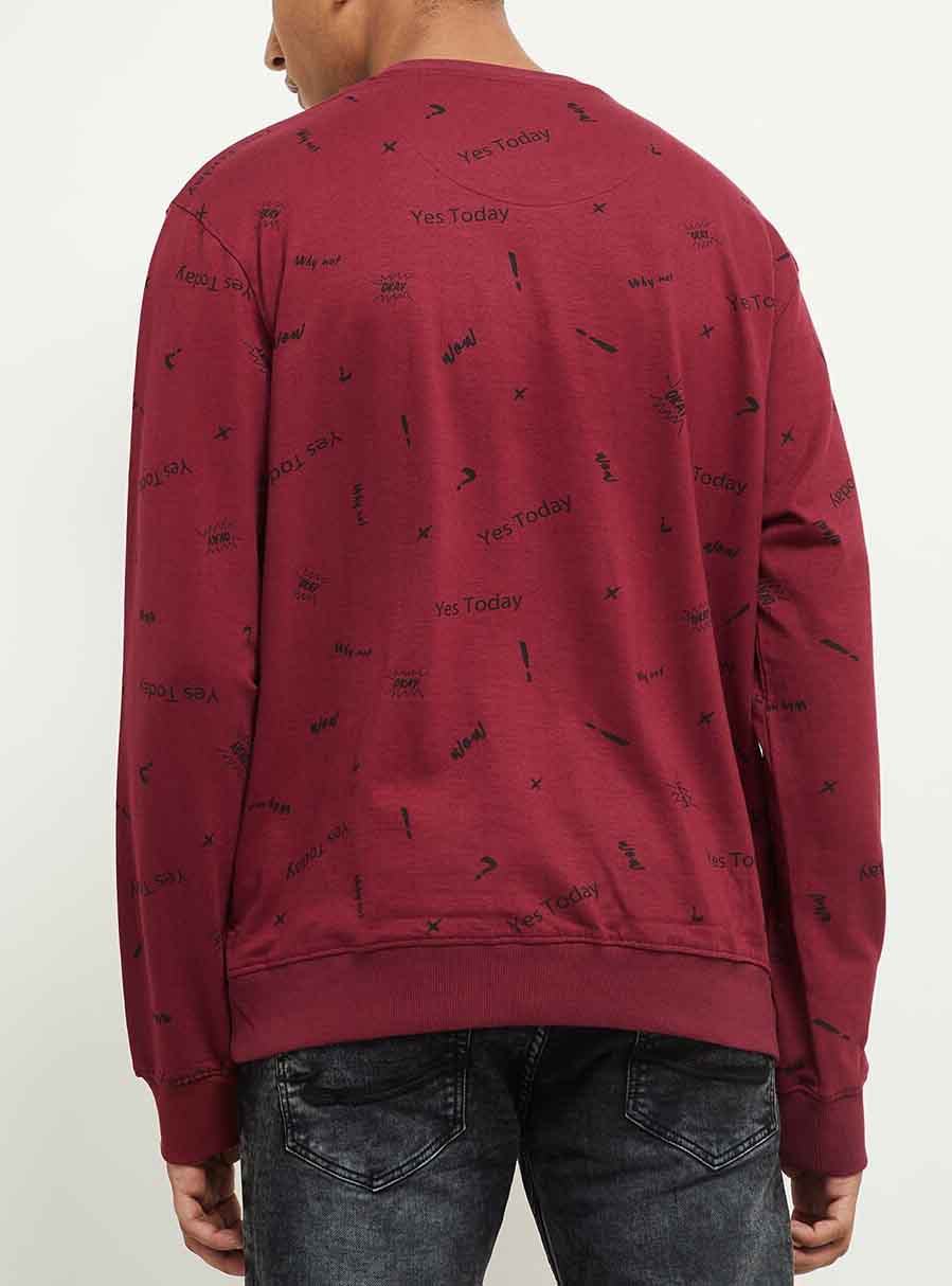 Mens Crew Neck Slim Fit Pullover