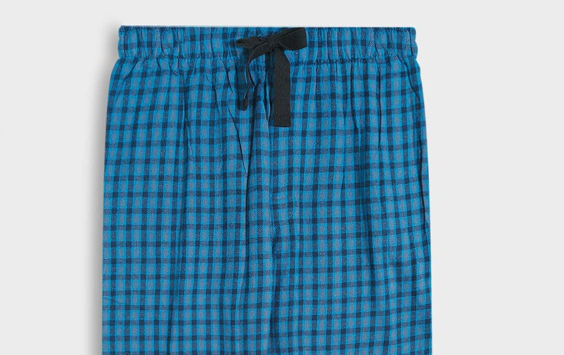 Mens Woven Flannel Pants