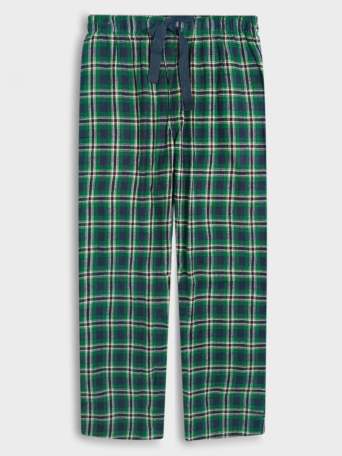 Mens Woven Flannel Pants