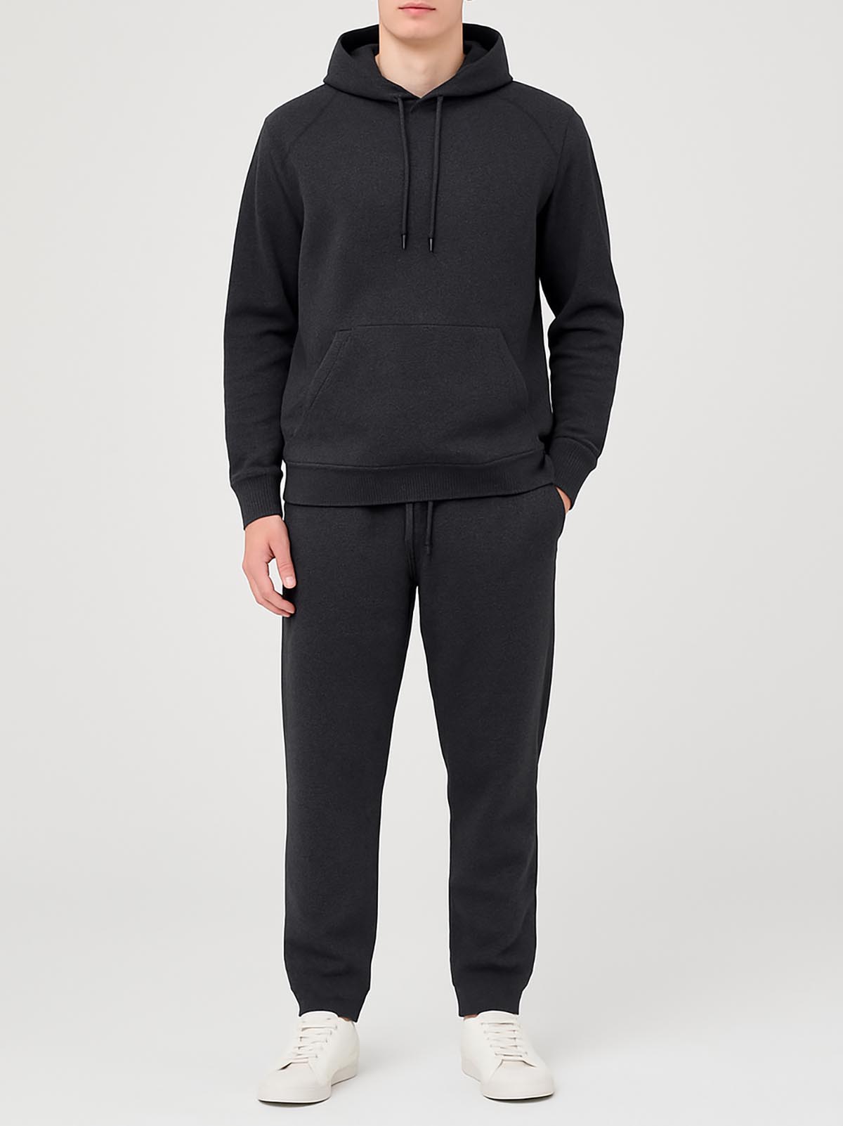 Mens French Terry Charcoal Jogging Set