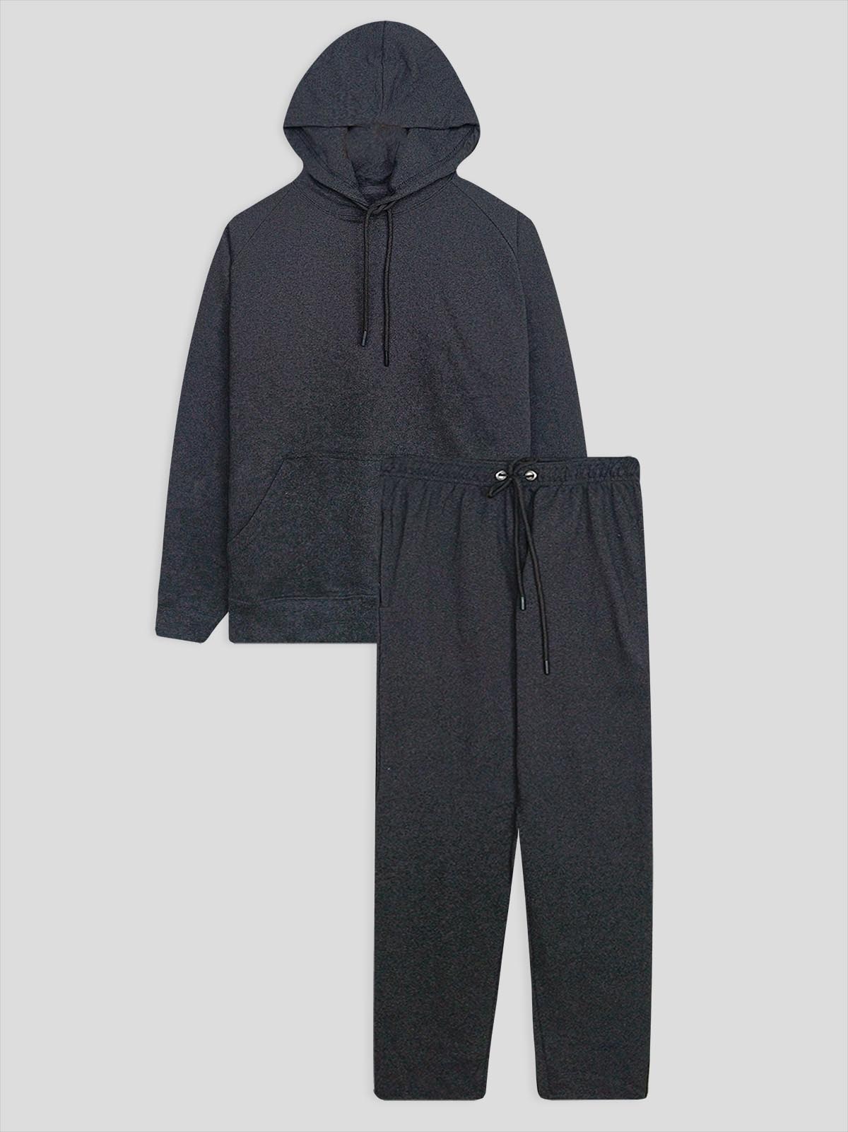 Mens French Terry Charcoal Jogging Set