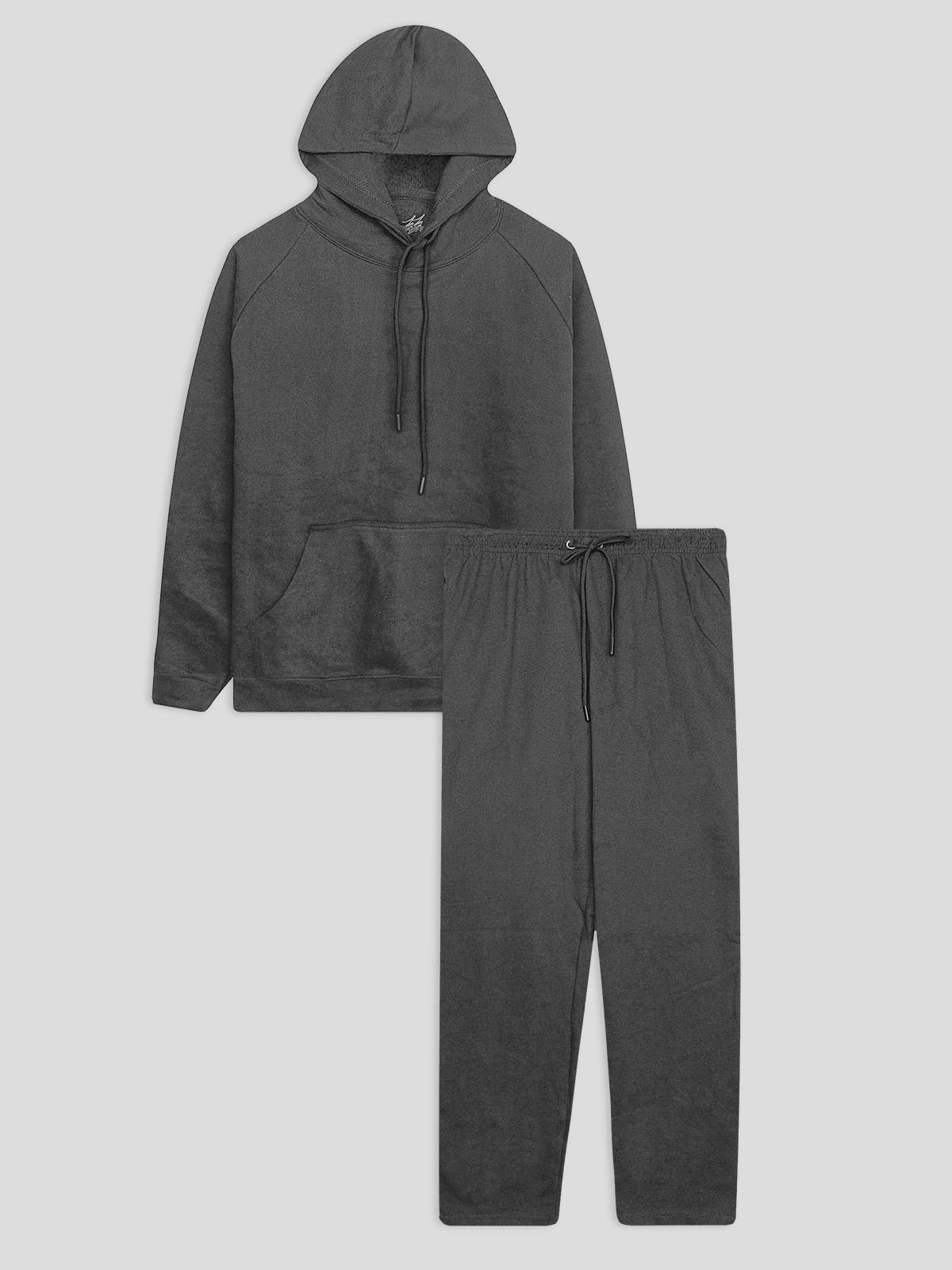 Men's French Terry Steel Grey Jogging Set