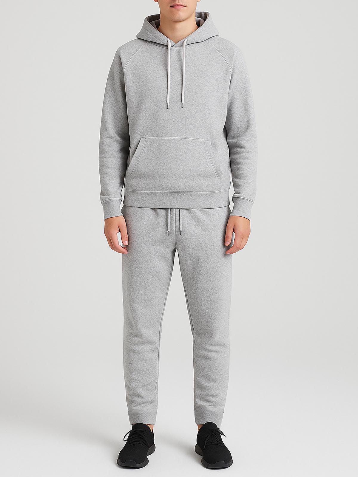 Men's French Terry Grey Jogging Set