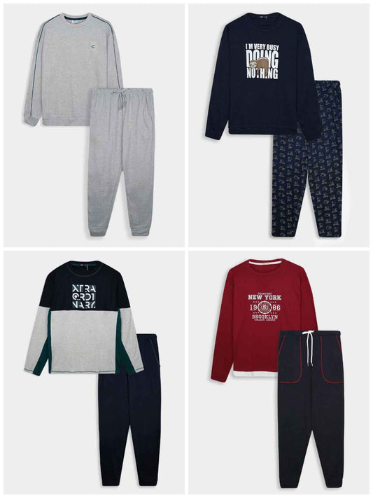 Mens Winter Pyjama Sets
