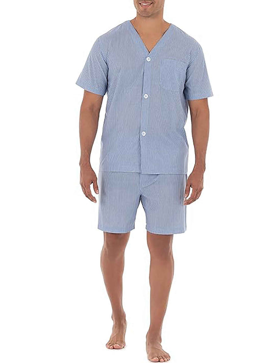 Mens Woven Shorty Set