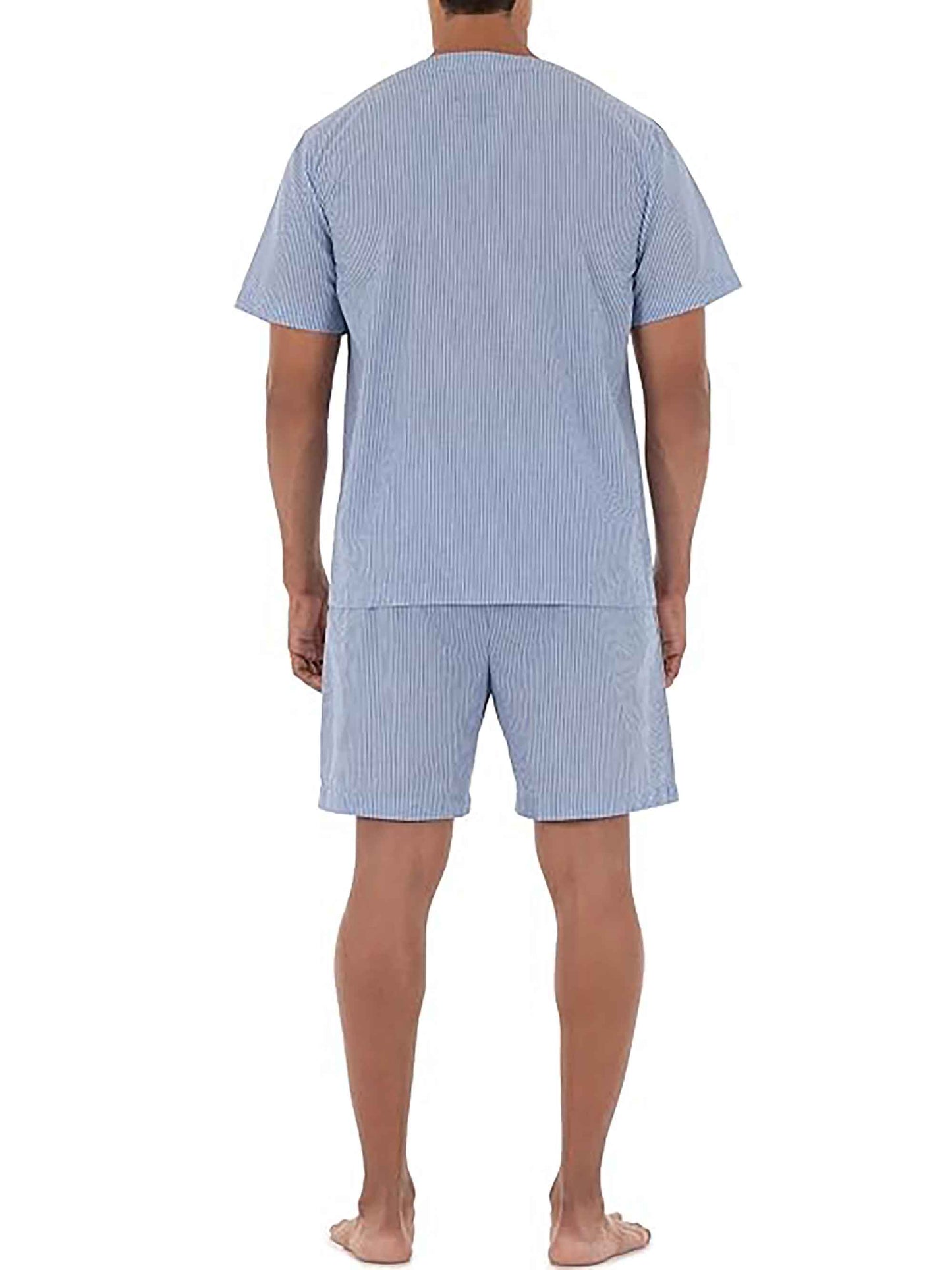 Mens Woven Shorty Set