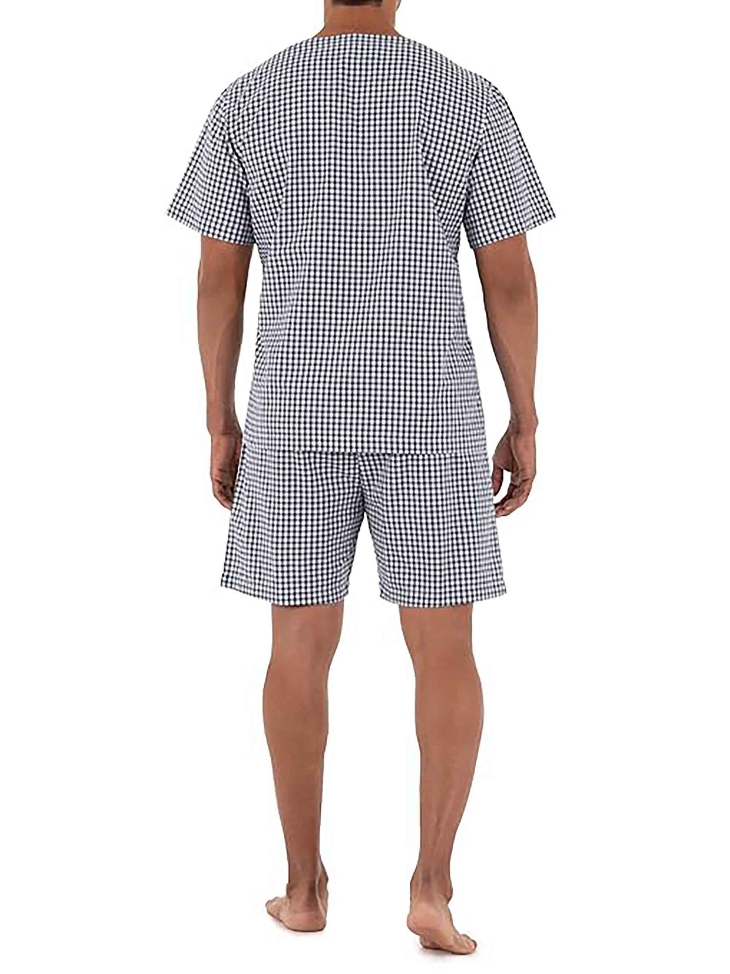 Mens Woven Shorty Set