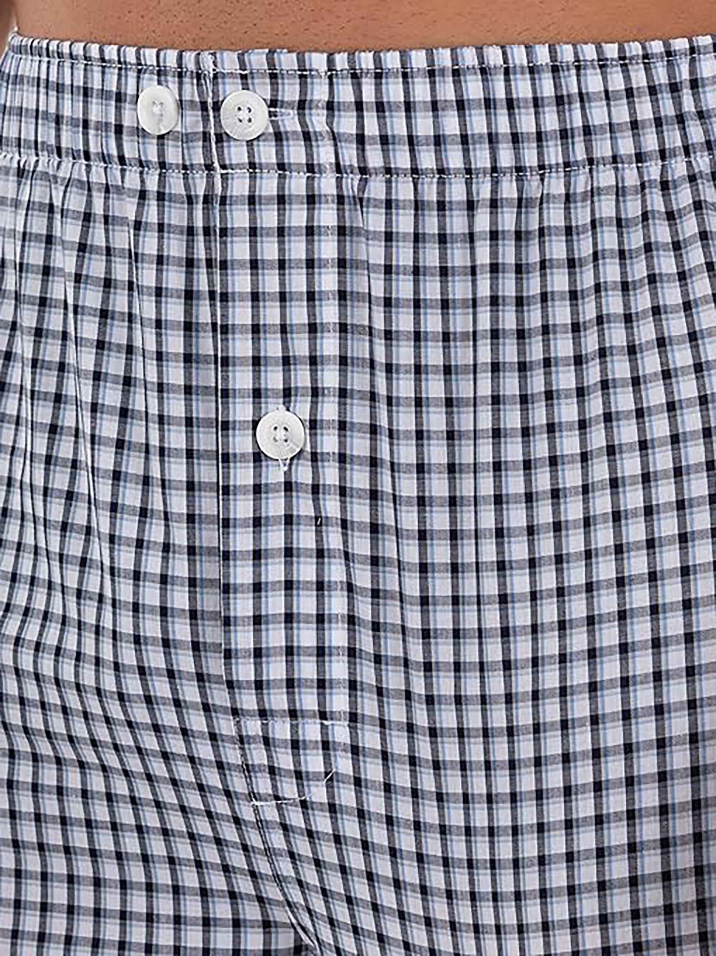 Mens Woven Shorty Set