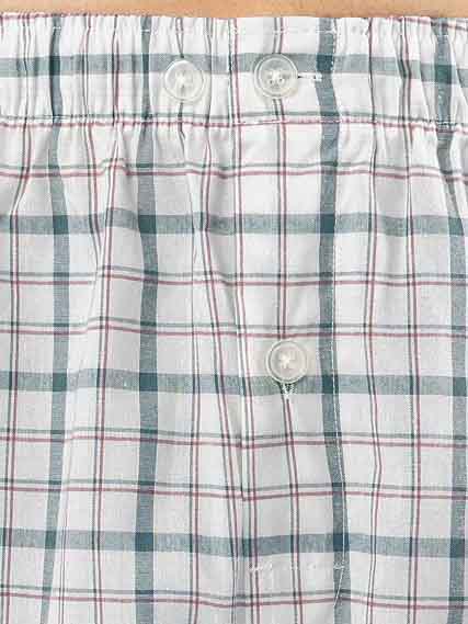 Mens Woven Shorty Set