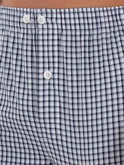 Mens Woven Collar Pyjama Set
