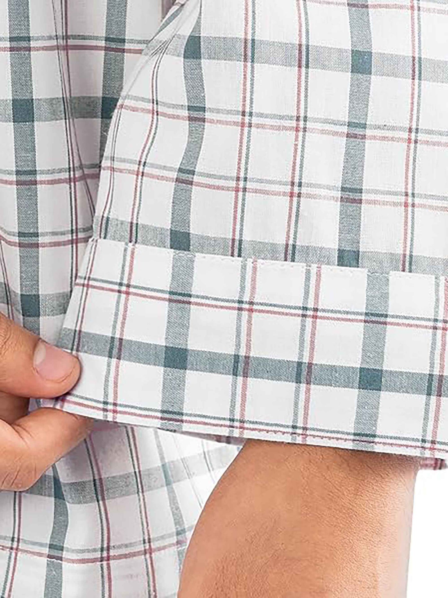 Mens Woven Collar Pyjama Set