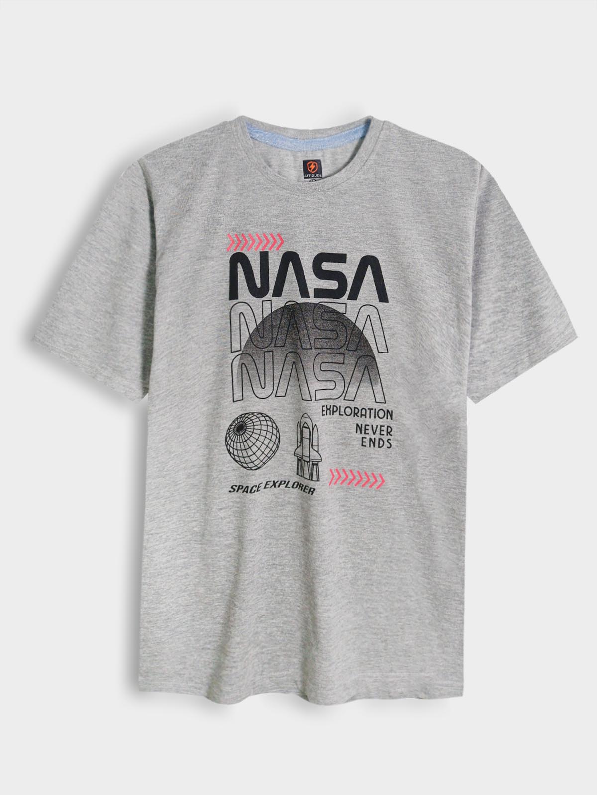 Mens Nasa Printed T-Shirt