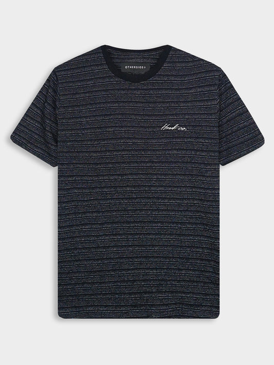 Mens Grindled Yarn T-Shirts