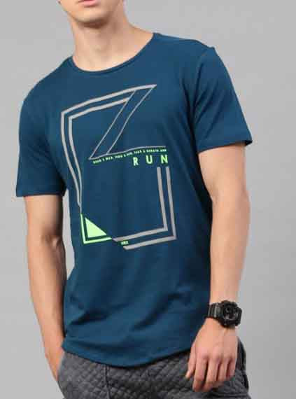 Mens Printed Tee
