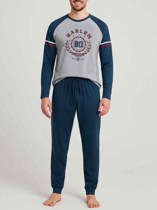 Men's Printed Pyjama Set