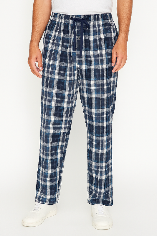 Mens Woven Flannel Pants