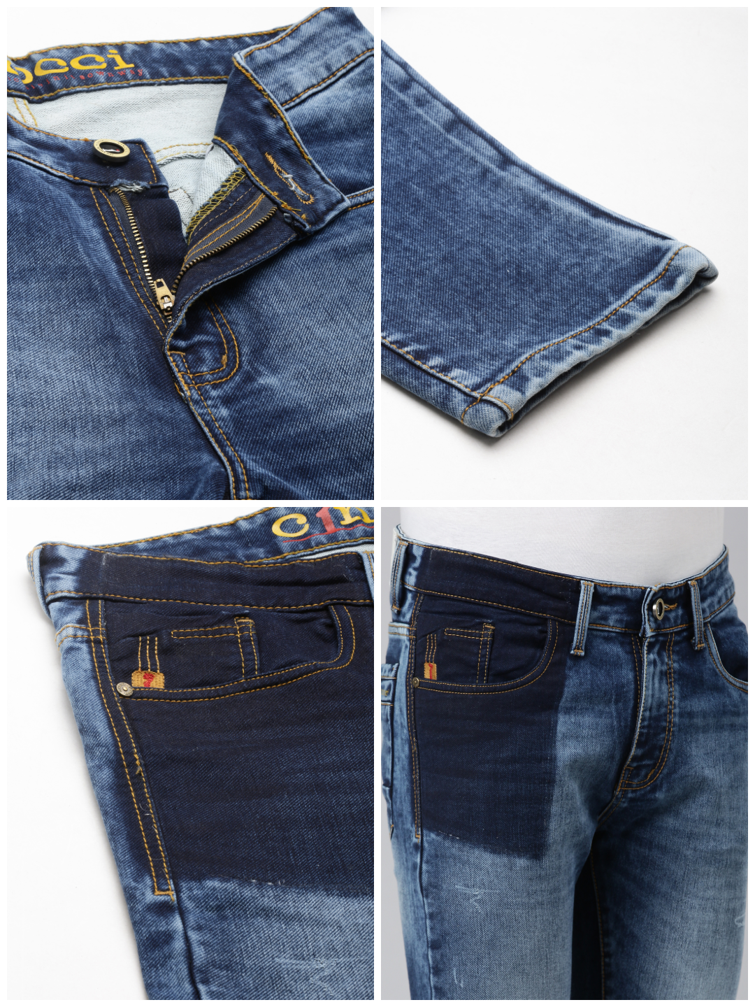 Men's Slim Fit Denim Jeans