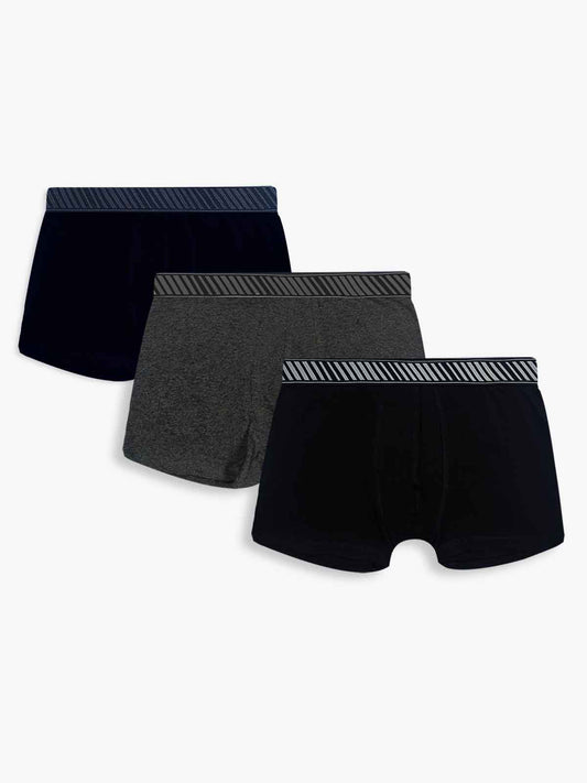 Mens Outer Elastic 3 Pack Boxers
