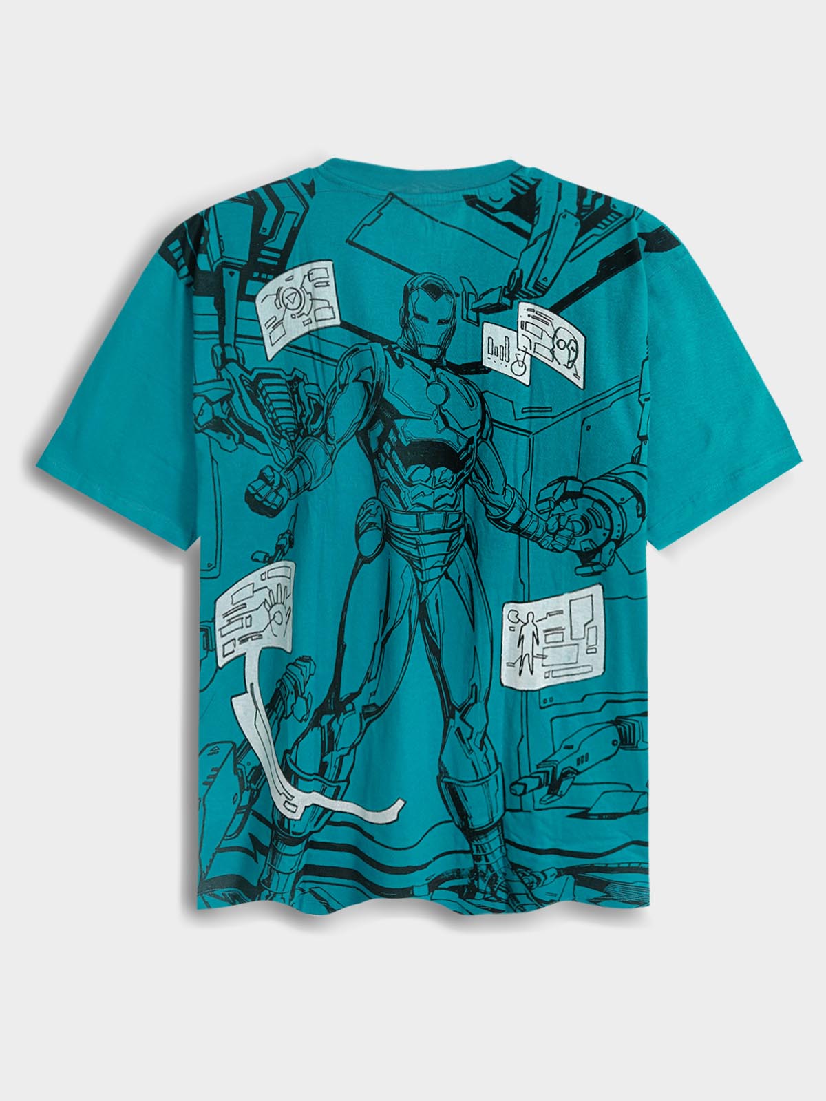 Mens Printed Oversize Fit T-Shirt