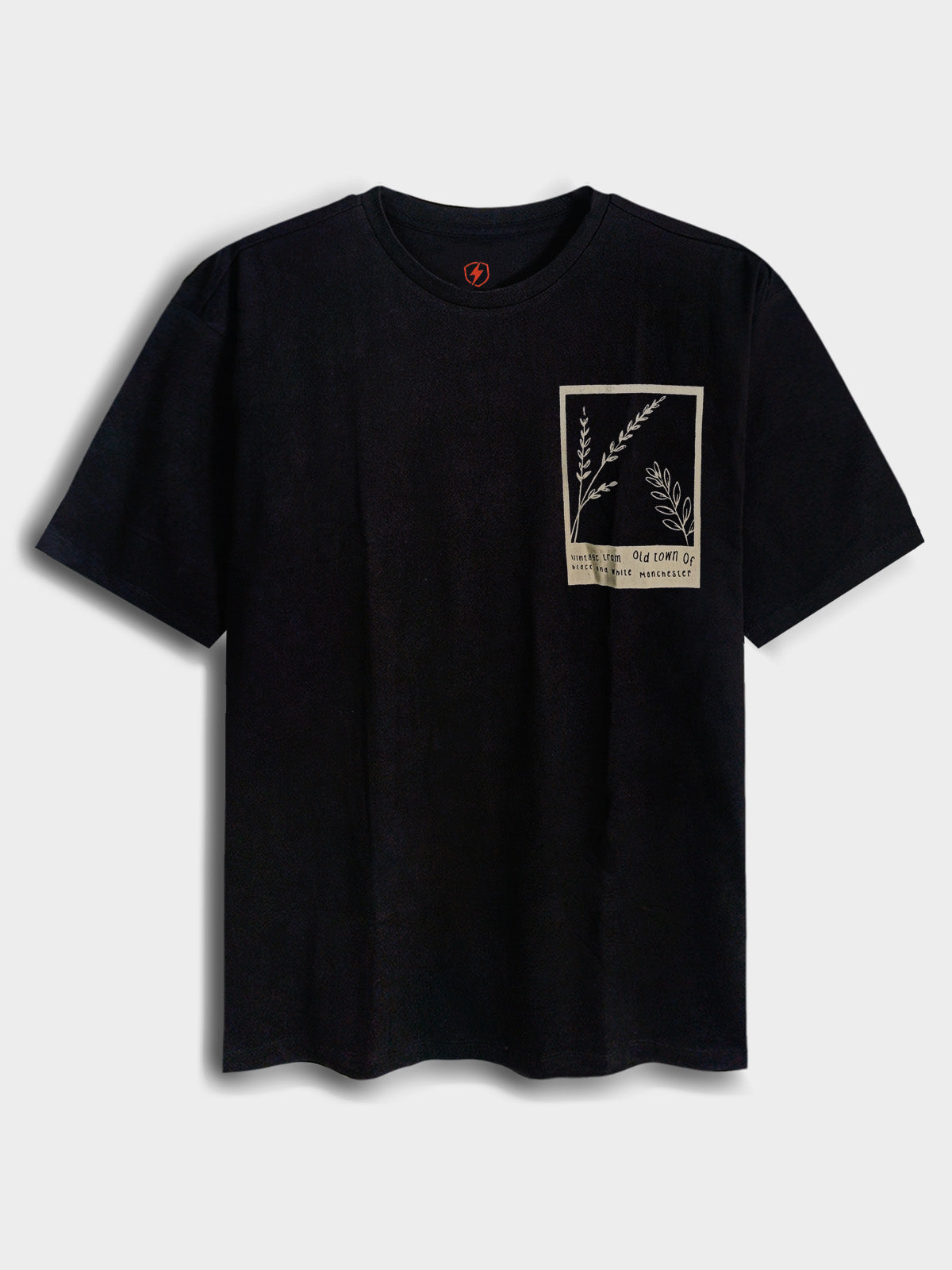 Mens Printed Oversize Fit T-Shirt