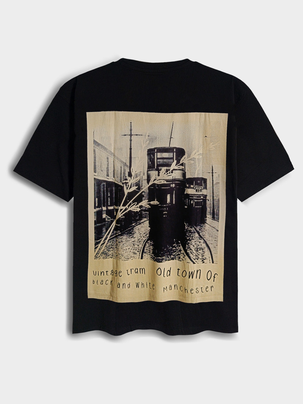 Mens Printed Oversize Fit T-Shirt