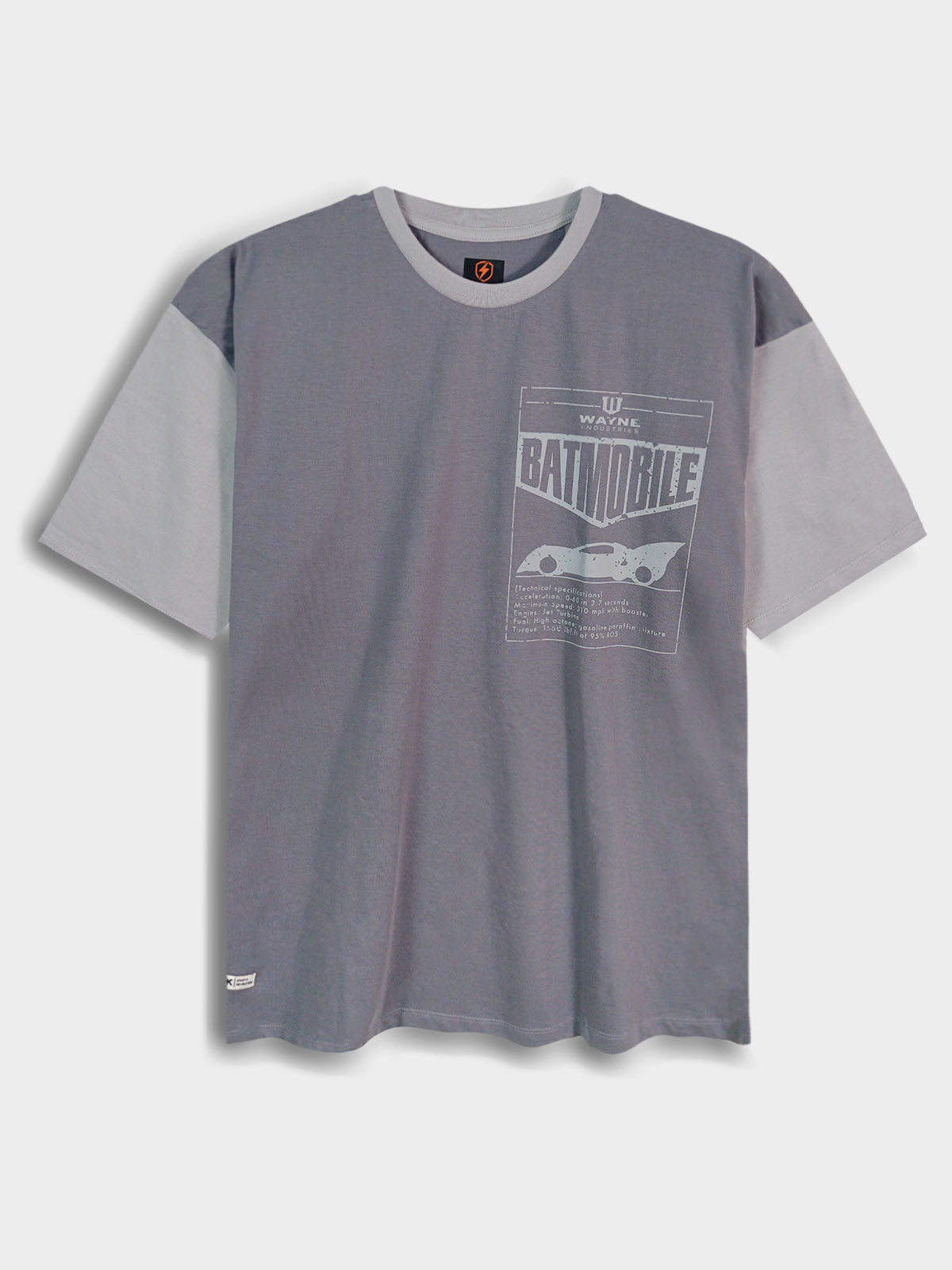 Mens Printed Oversize Fit T-Shirt