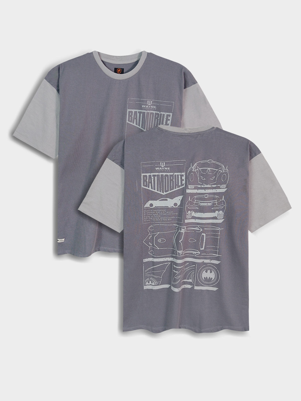 Mens Printed Oversize Fit T-Shirt