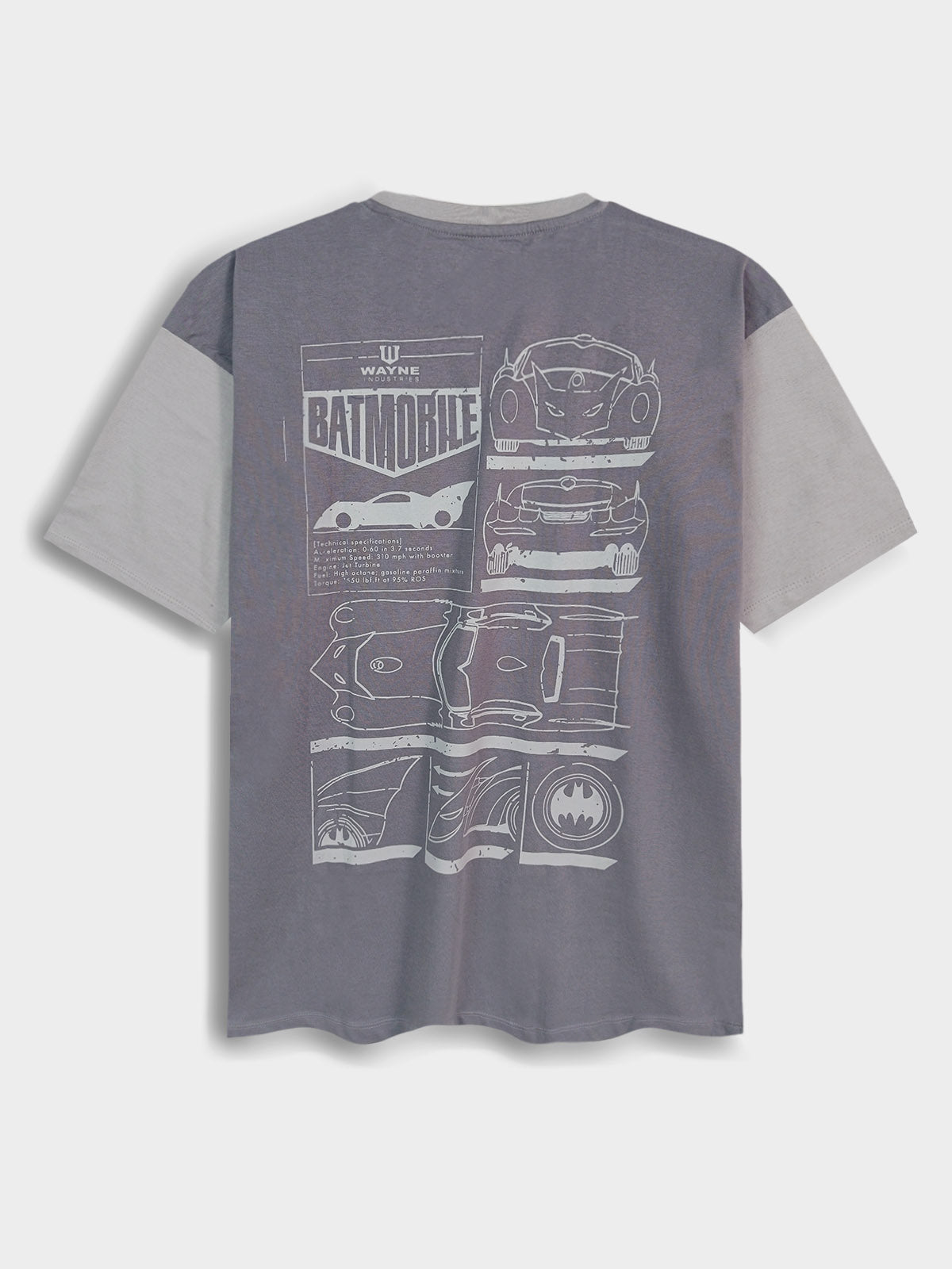 Mens Printed Oversize Fit T-Shirt