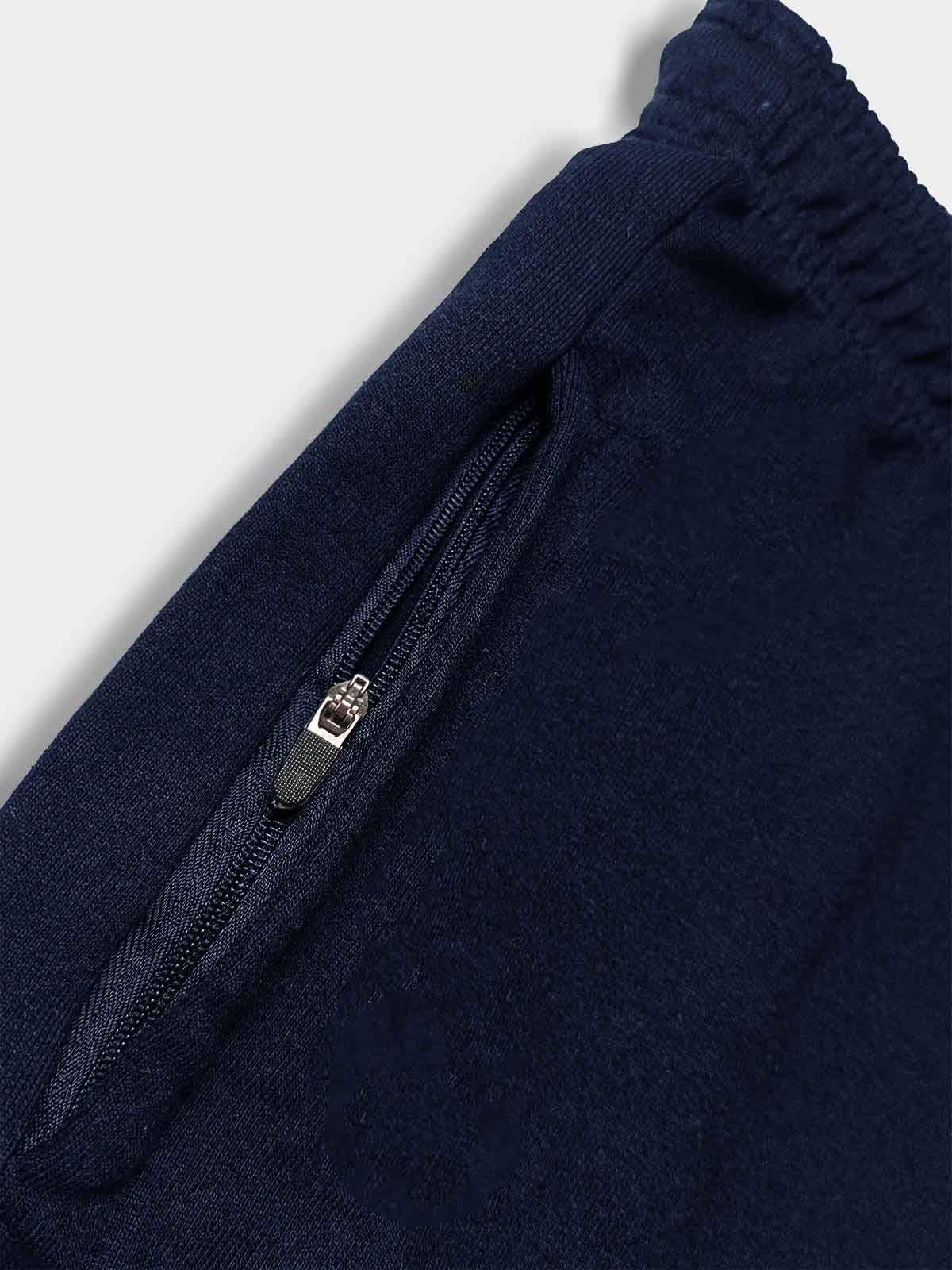 Mens French Terry Navy Shorts